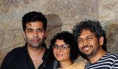 PIX: Karan Johar, Kiran Rao at Ship Of Theseus screening