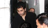 PIX: Shah Rukh Khan parties with Karan Johar