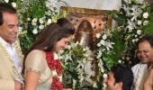 PHOTO: Dharmendra, Hema Malini's younger daughter gets engaged