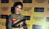 PIX: Jacqueline, Akshay at Teacher's Awards