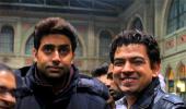 Spotted! Abhishek Bachchan shooting for Dhoom 3 in Zurich