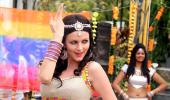 PIX: Yana Gupta, Tena Desae, Neil shoot Holi item song