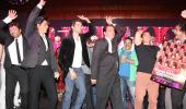 PIX: Shah Rukh, Aamir, Hrithik dance with Dharmendra!