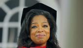 Oprah Winfrey receives honourary degree from Harvard