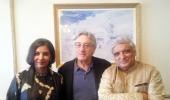 Shabana Azmi-Javed Akhtar's lunch with Robert de Niro