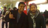 Spotted: Arshad Warsi at London airport