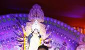 PIX: Kajol, Sushmita Sen celebrate Durga Puja