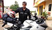 Ajith's bike ride from Pune to Chennai