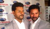 PHOTO: Prabhudheva unveils his wax statue