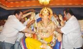 PIX: Ganpati celebrations at R K Studios