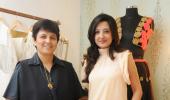 PIX: Falguni Pathak picks her wardrobe for Navratri