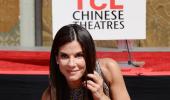 PIX: Sandra Bullock immortalised on Hollywood Walk of Fame