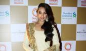 PIX: Sonakshi, Bachchans, Vidya meet up at a fundraiser