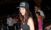 At the airport: Kalki, Yami, Malaika leave for IIFA