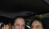 PIX: Dilip Kumar gets discharged from hospital