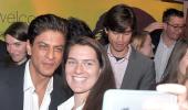 IMAGE: Shah Rukh's day out with Stanford students