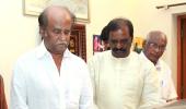 PIX: Rajinikanth pays respect to mentor K Balachander