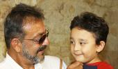 PIX: Sanjay Dutt watches PK with his family