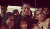 PIX: Salman Khan celebrates birthday with family, friends