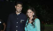 PIX: Esha, Hema Malini, Sonam at Ahana Deol's sangeet ceremony