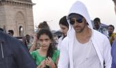 PIX: Hrithik Roshan parties with children