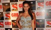 PIX: Evelyn Sharma, Raveena Tandon walk red carpet for TV awards