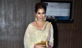 PIX: Sophie Choudry, Sunidhi Chauhan at singer Toshi's wedding reception