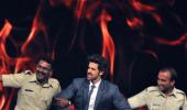 PIX: Hrithik, Shah Rukh, Sonakshi dazzle at Mumbai Police show