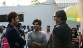 Ranbir Kapoor shoots with Amitabh Bachchan