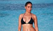 Sofia Hayat's bikini pose