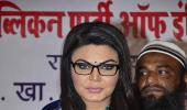 PIX: Rakhi Sawant joins new political party