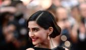 PIX: Sonam Kapoor makes stylish debut at Cannes 2014