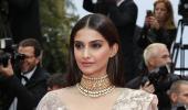 Cannes sighting: Sonam Kapoor WOWS in fusion fashion