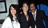 Pix: Aamir attends Heropanti success party with Tiger, Jackie Shroff