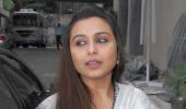 PIX: Rani Mukerji, Juhi Chawla at Ravi Chopra's prayer meet