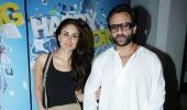 PIX: Saif, Kareena, Ileana at Happy Ending screening