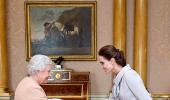 Queen Elizabeth II honours Angelina Jolie