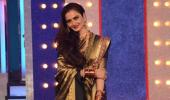 PIX: Rekha was the best thing to happen to TV this weekend!