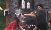 Bigg Boss drama: Sonali flings water at Karishma