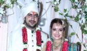 PIX: Dia Mirza weds