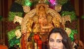 PIX: Rani Mukerji goes Ganpati pandal-hopping again!