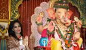 PIX: Poonam Pandey, Dolly Bindra, Divyanka celebrate Ganpati