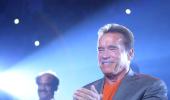 PIX: Rajinikanth and Arnold Schwarzenegger, in one frame!