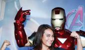 PIX: Sonakshi, Varun, Shraddha watch The Avengers: Age of Ultron