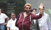 IMAGE: Ranveer Singh discharged from hospital following shoulder surgery