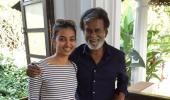 Radhika Apte shoots with Rajinikanth