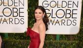 Golden Globes 2015: Catherine Zeta Jones, George Clooney-Amal on the Red Carpet