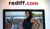 PIX: Bigg Boss 8's Sonali Raut visits Rediff