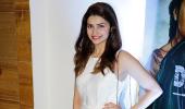 PIX: Prachi Desai, David Dhawan watch Drishyam