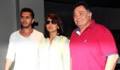 PIX: Kapoors, Dimple Kapadia, Asha Parekh watch Dil Dhadakne Do